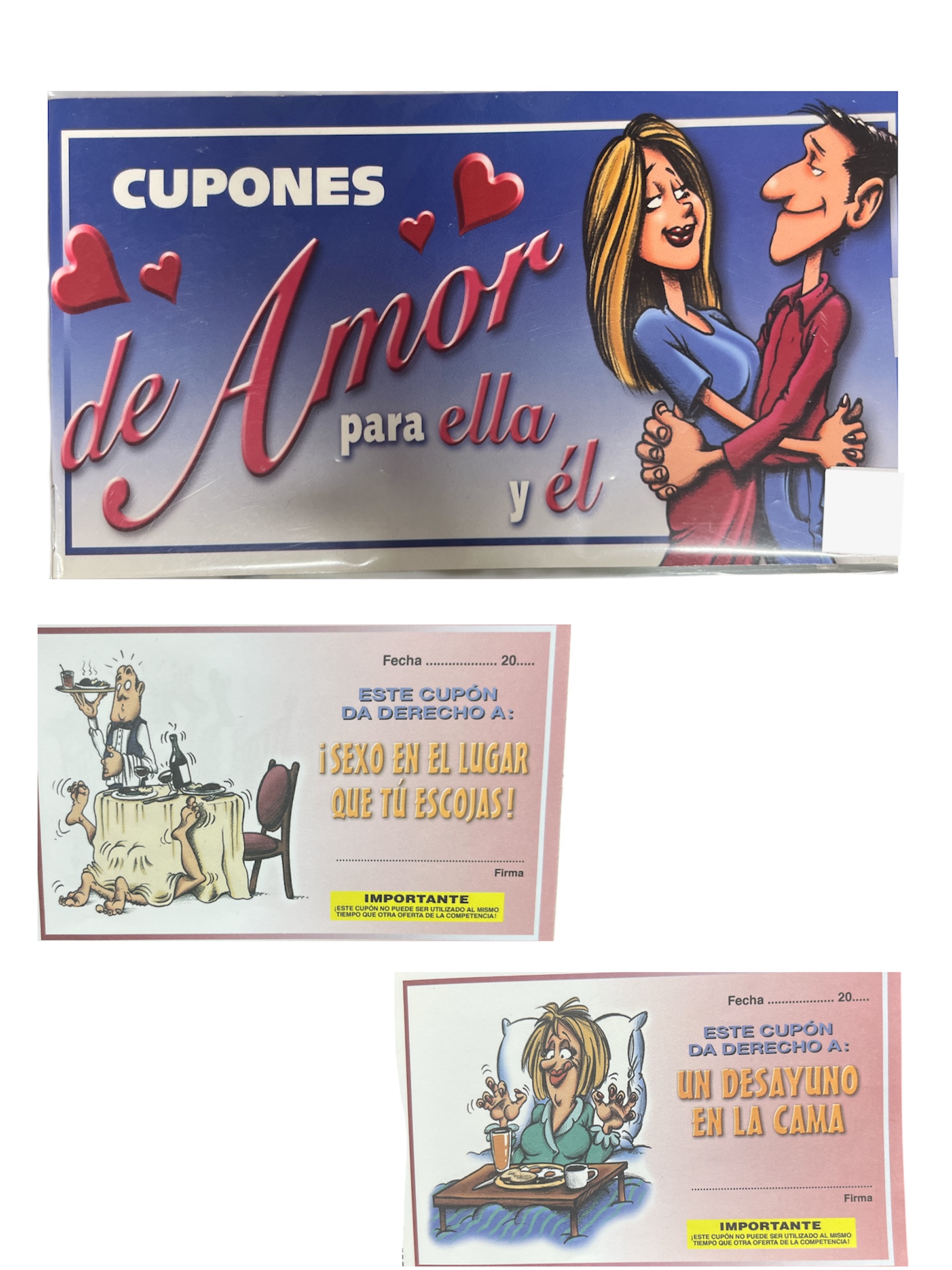 Cod. 17-3 Cupones de Amor