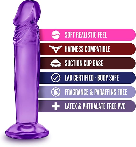 Cod. 241 Dildo Silicón 6.5" - Imagen 3